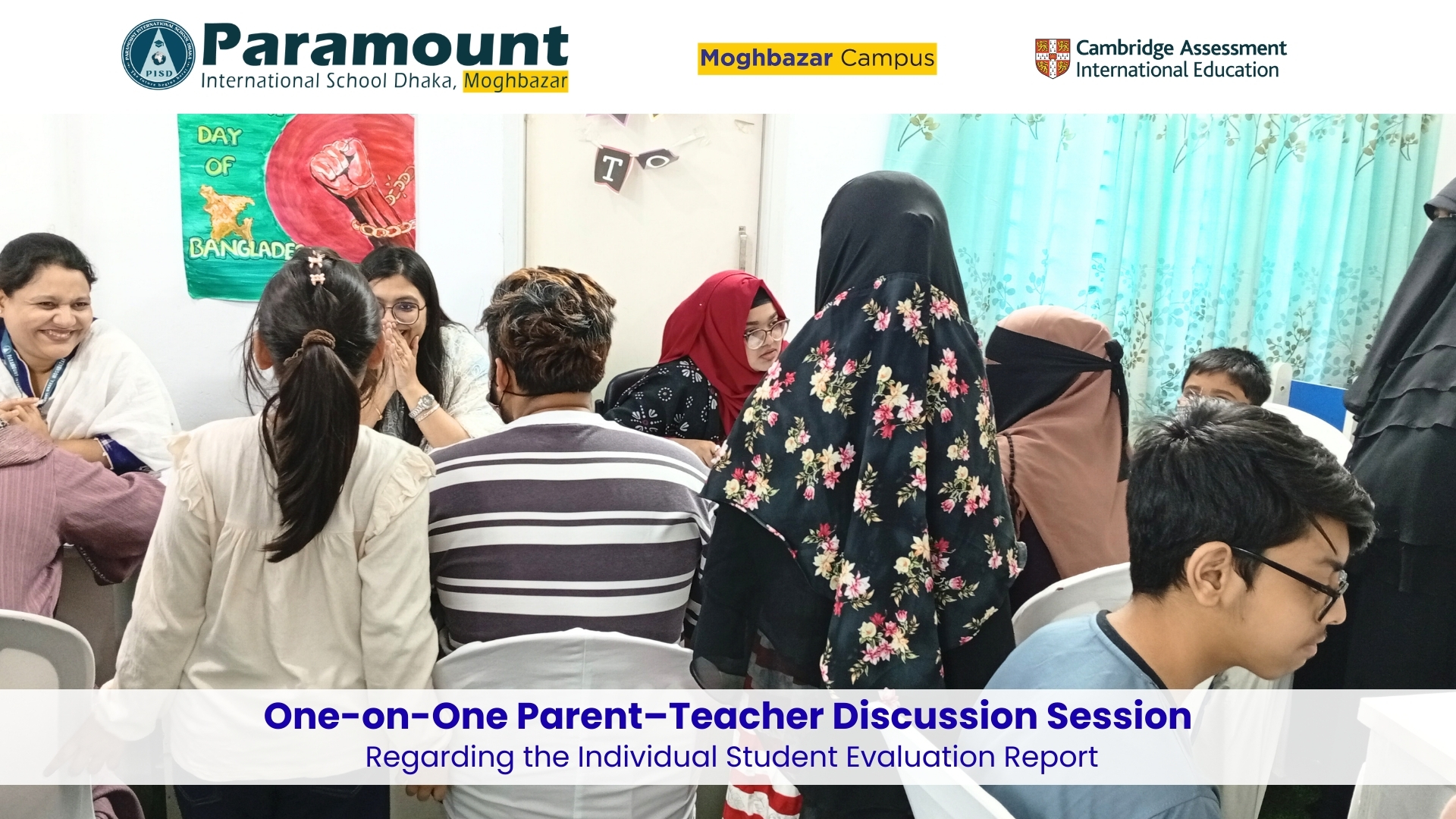 One-on-One-Parent-Teacher-Open-Discussion-Session-Regarding-Evaluation-Assessment-Report-Paramount-Moghbazar-Students 20