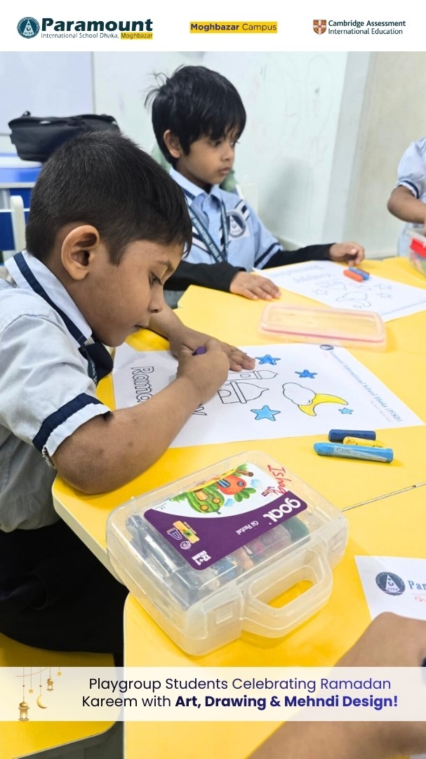 Ramadan Kareem- Art and Drawing at Playgroup - 2